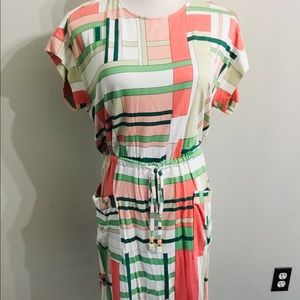 Webster Miami color block dress small